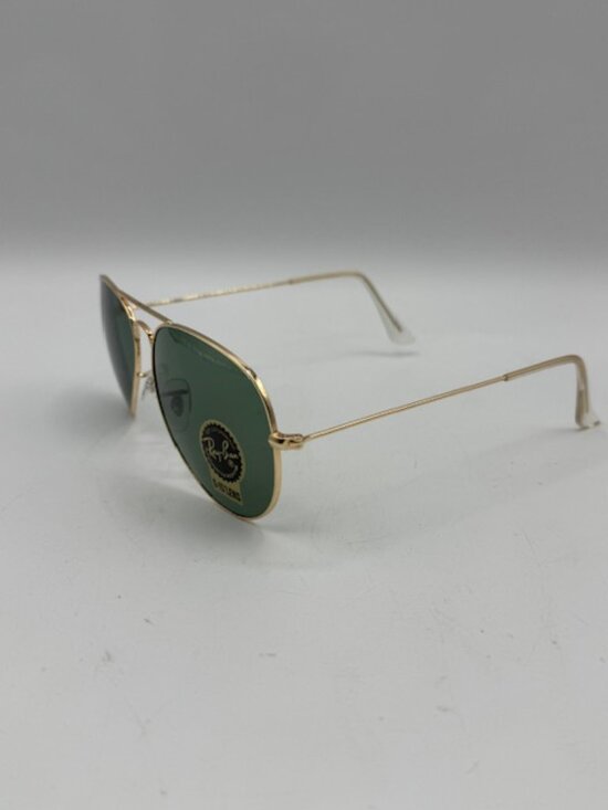 Ray-Ban RB3025 Aviator Sunglasses L0205 Gold/Green G-15 Lens main image 9